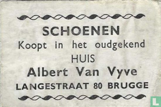 Schoenen - Van Vyve