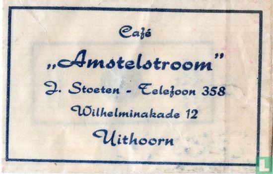 Café "Amstelstroom" - Bild 1