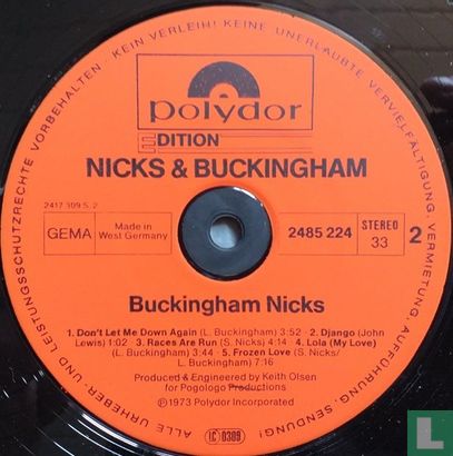 Buckingham Nicks - Image 4