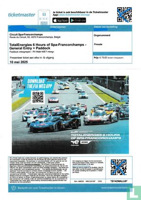 WEC 6 Hours of Spa-Francorchamps 2025 paddock (2025) - Circuit de Spa ...