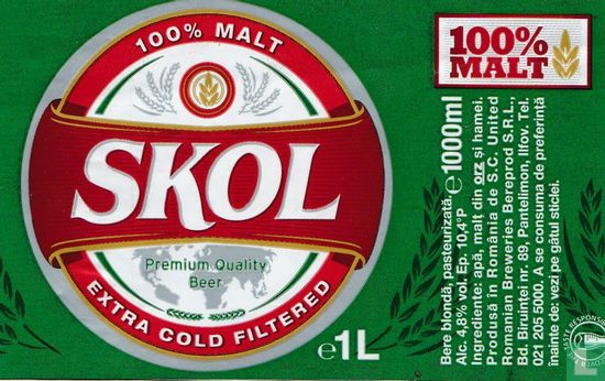 Skol 100% malț - Afbeelding 1