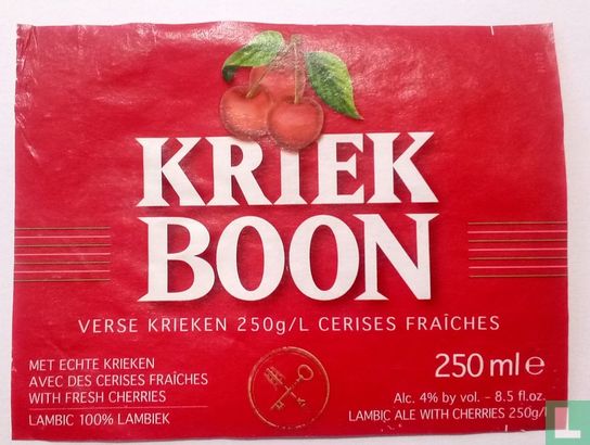 Boon Kriek 25cl - Image 1