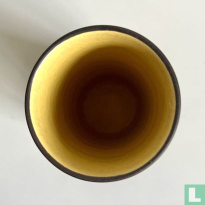 Vase 705B marron / jaune - Image 6