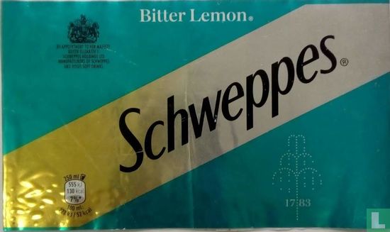 Schweppes Bitter Lemon - Image 1