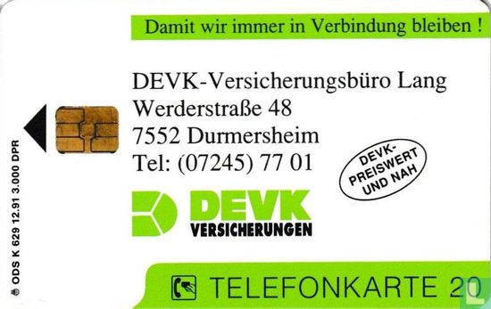 DEVK-Versicherungsbüro Lang - Image 1