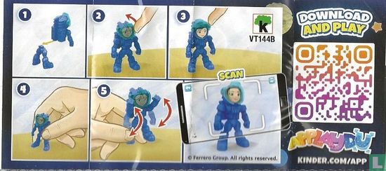 Astronaute bleu - Image 3