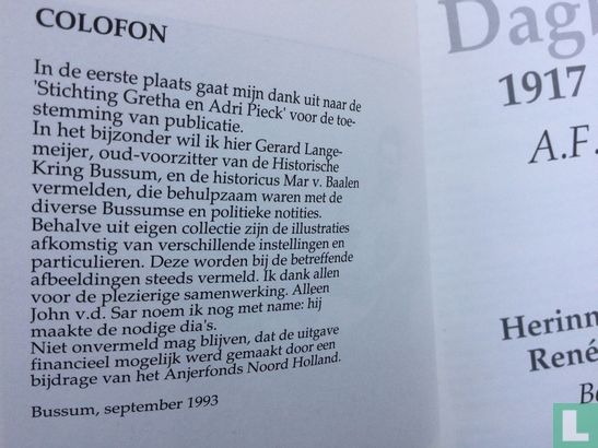 Dagboek 1917-1920 - Bild 3