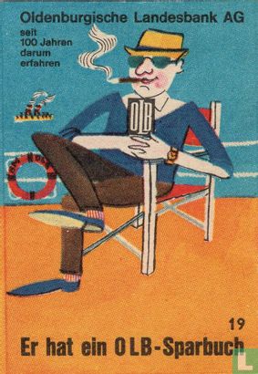 Er hat ein OLB-Sparbuch 