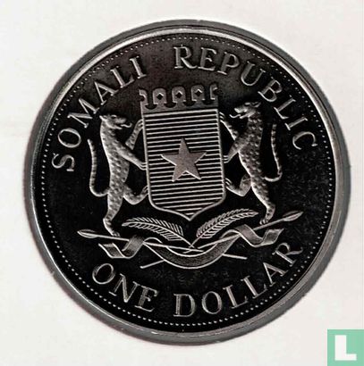Somalië 1 dollar 2006 (type 11) "Year of the Dog" - Afbeelding 2