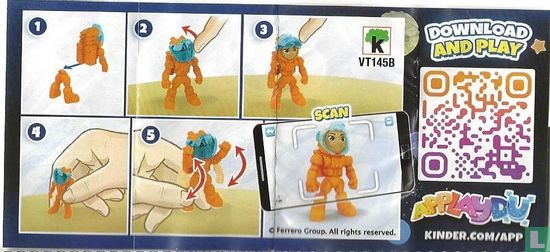 Astronaute orange - Image 3