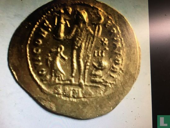 martinianus gouden solidus replica - Image 2