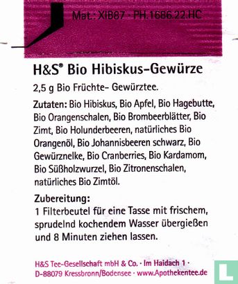 Bio Hibiskus-Gewürze - Bild 2