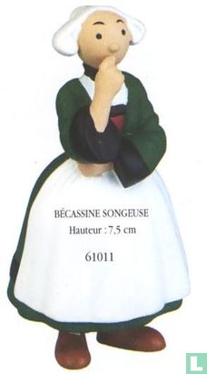  Bécassine  avec son bébé - Image 4