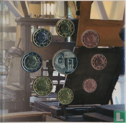 Belgium mint set 2012 "Museum Plantin-Mortus" - Image 2