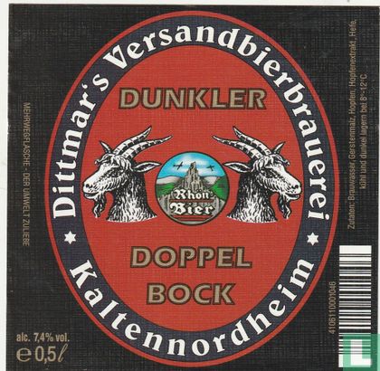 Dunkler Doppel Bock