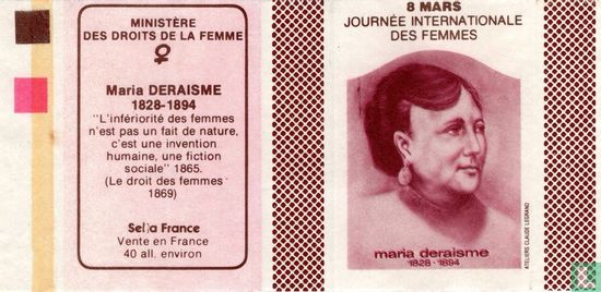 Maria Deraisme 