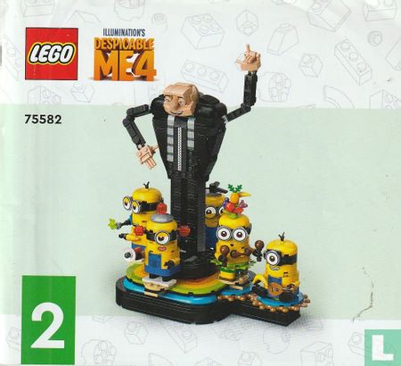 75582 Lego 75582 Brick-Built Gru and Minions (2024) - LEGO - LastDodo
