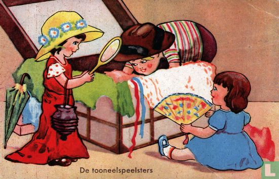 De Tooneelspeelsters - Afbeelding 1