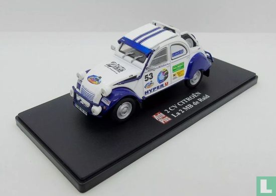 Petite voiture 2 CV 2MB de Raid, Eligor, 1:43