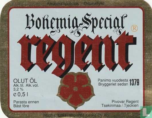 Bohemia Special Regent