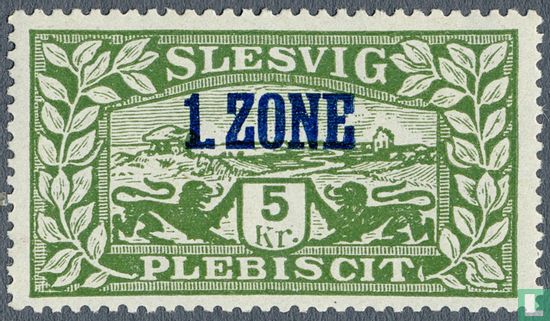 Landscape, with overprint  