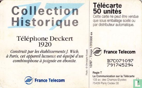 Téléphone Deckert - Bild 2