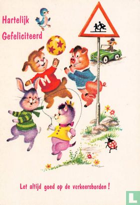 Verkeersbord J21 Vooraanduiding overstekende kinderen - Bild 1