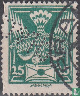 Duif met brief - Image 1
