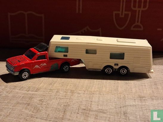 Voiture Miniature Majorette - Camping-car Deluxe 4x4 Country - Modèle N°276 - 1/60 - Occasion