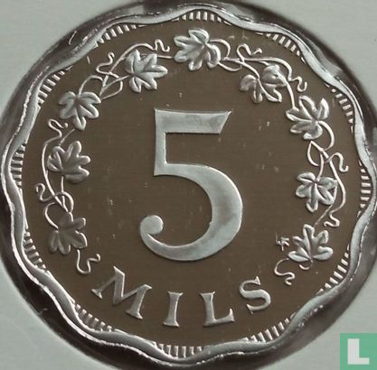 Malte 5 mils 1979 (BE) - Image 2
