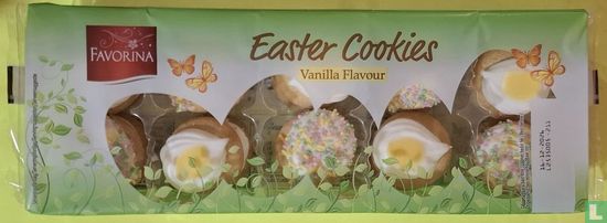 Easter cookies vanilla flavour
