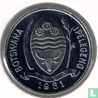 Botswana 1 Thebe 1981 (PP) - Bild 1