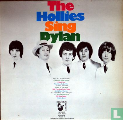 The Hollies Sing Dylan - Bild 1