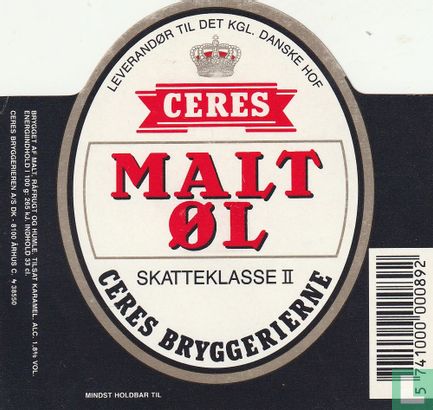 Ceres Malt Øl 