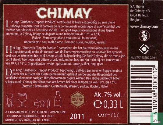Chimay Brune - Image 2