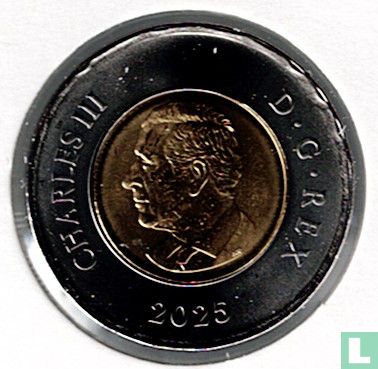 Canada 2 dollar 2025 (kleurloos) "Graf van de onbekende soldaat" - Afbeelding 1