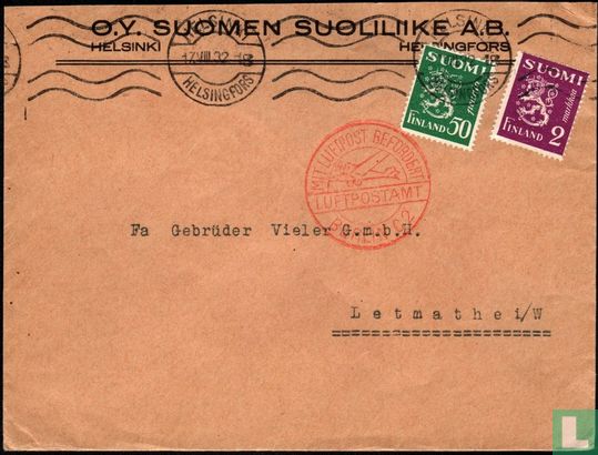 Airmail folds