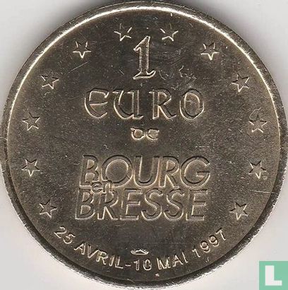 Frankrijk 1 euro 1997 de Bourg en Bresse - Image 1