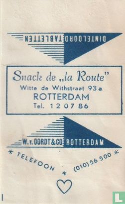 Snack de "La Route"