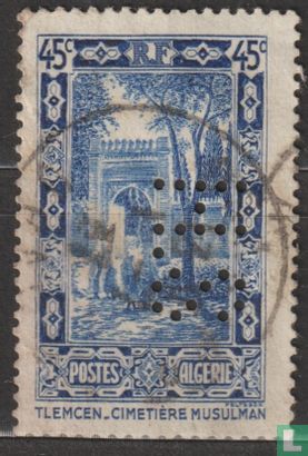 Tlemcen Muslim cemetery - Image 1