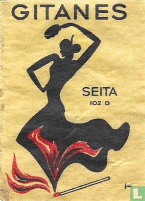 Gitanes Seita - 102 D - T