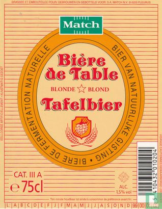 Tafelbier Blond