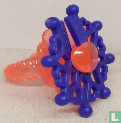 Purple flower ring - Image 1