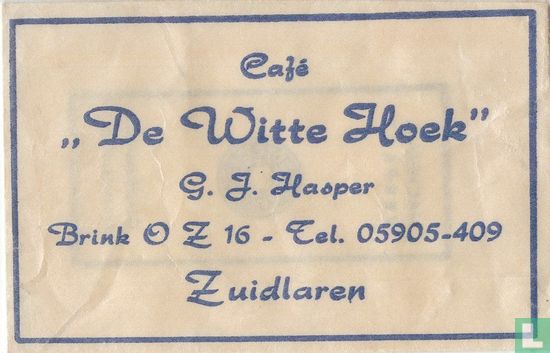 Café "De Witte Hoek" - Afbeelding 1