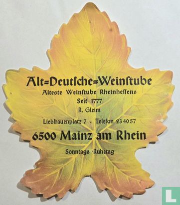 Alt Deutsche Weinstube - Image 1