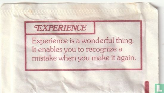 Experience - Bild 1