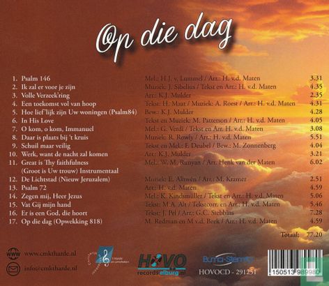 Op die dag - Afbeelding 2