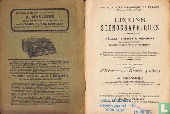 Leçons Sténographiques - Image 3