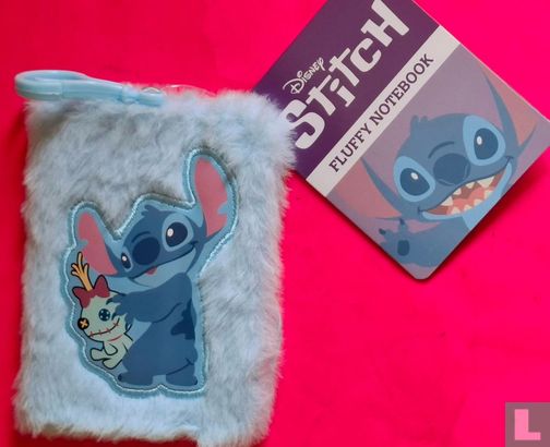 Stitch Fluffy Notebook - Afbeelding 1