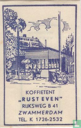 Koffietent "Rust Even" - Bild 1